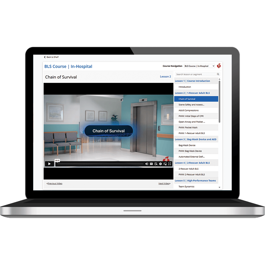 2025 AHA BLS Provider Course Videos: Digital & Streaming
